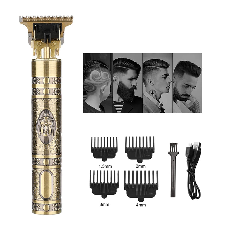 Cortadora de Cabello y Barba T9 Vintage Profesional